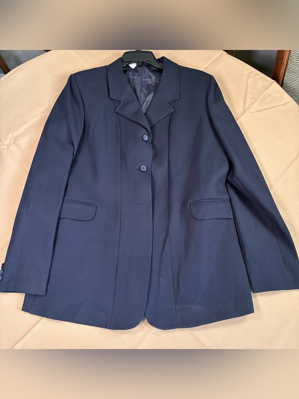 Equistar Ladies Riding Show Jacket Navy 20L NWT Equestrian Horse Riding
